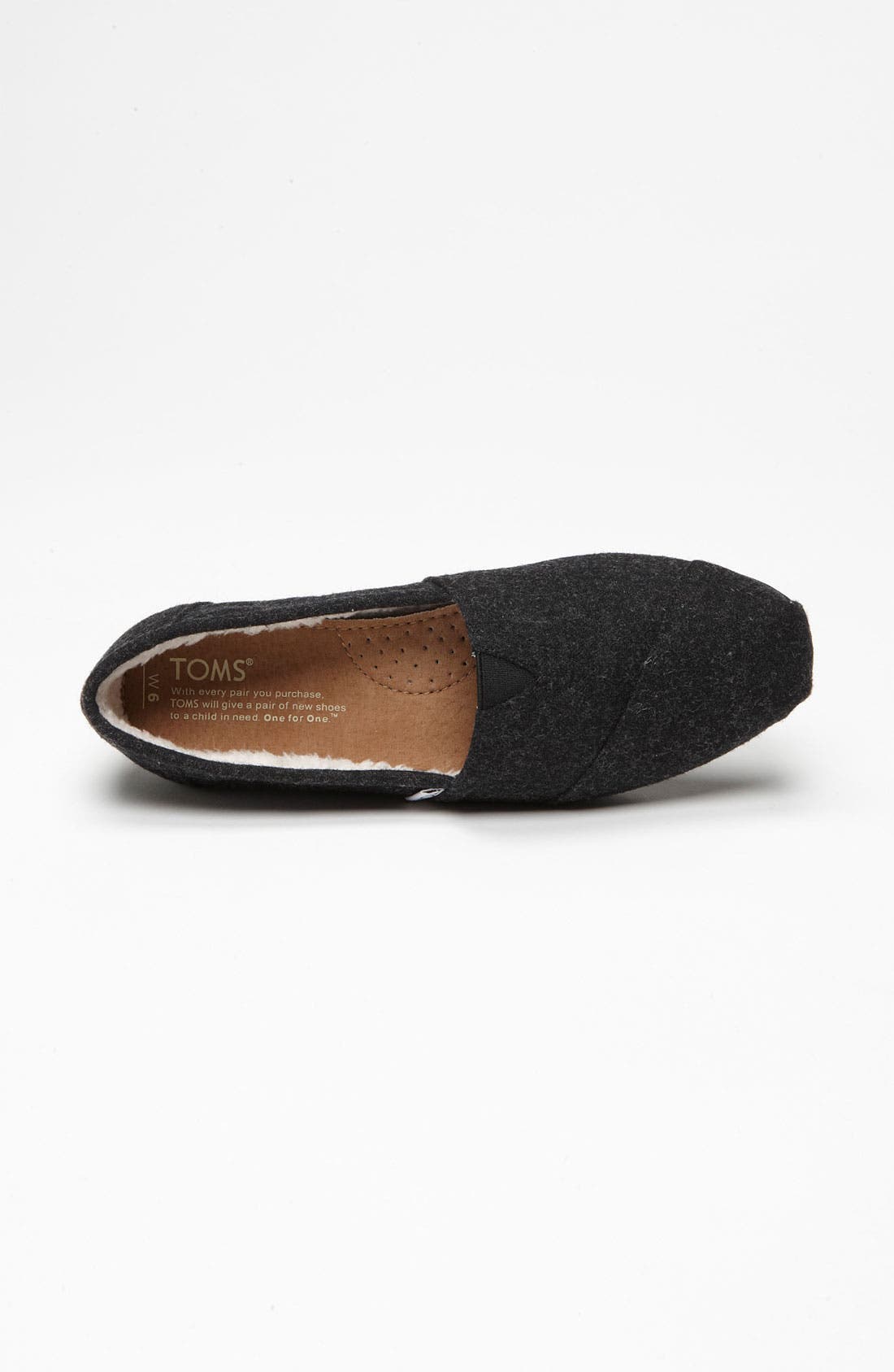 'Classic' Slip-On, Alternate, color, BLACK