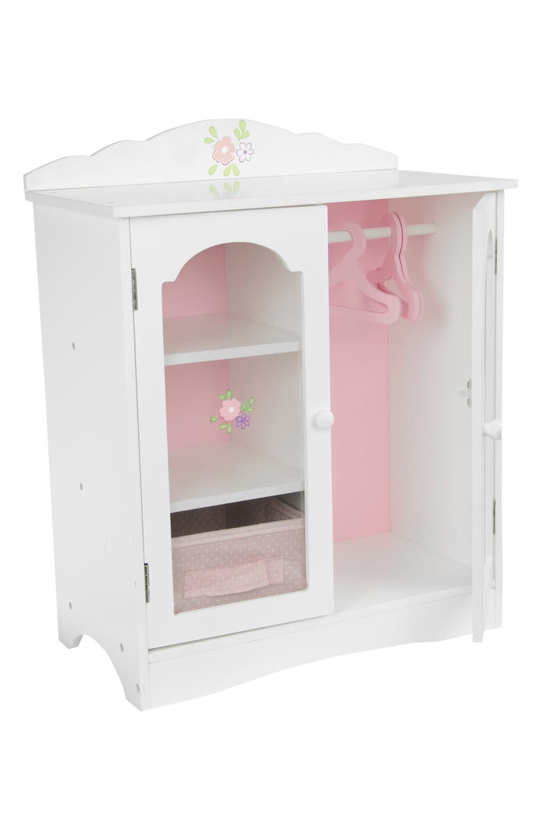Teamson Kids Olivia's Little World Little Princess Toy Closet, Alternate, color, White