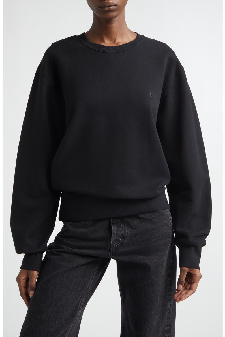 Cassandre Sweatshirt, Main, color, NOIR