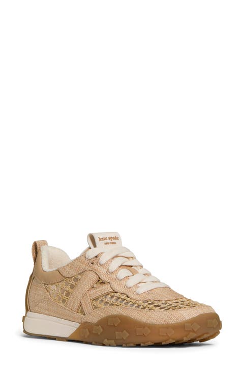 kate raffia high top sneaker (Women)