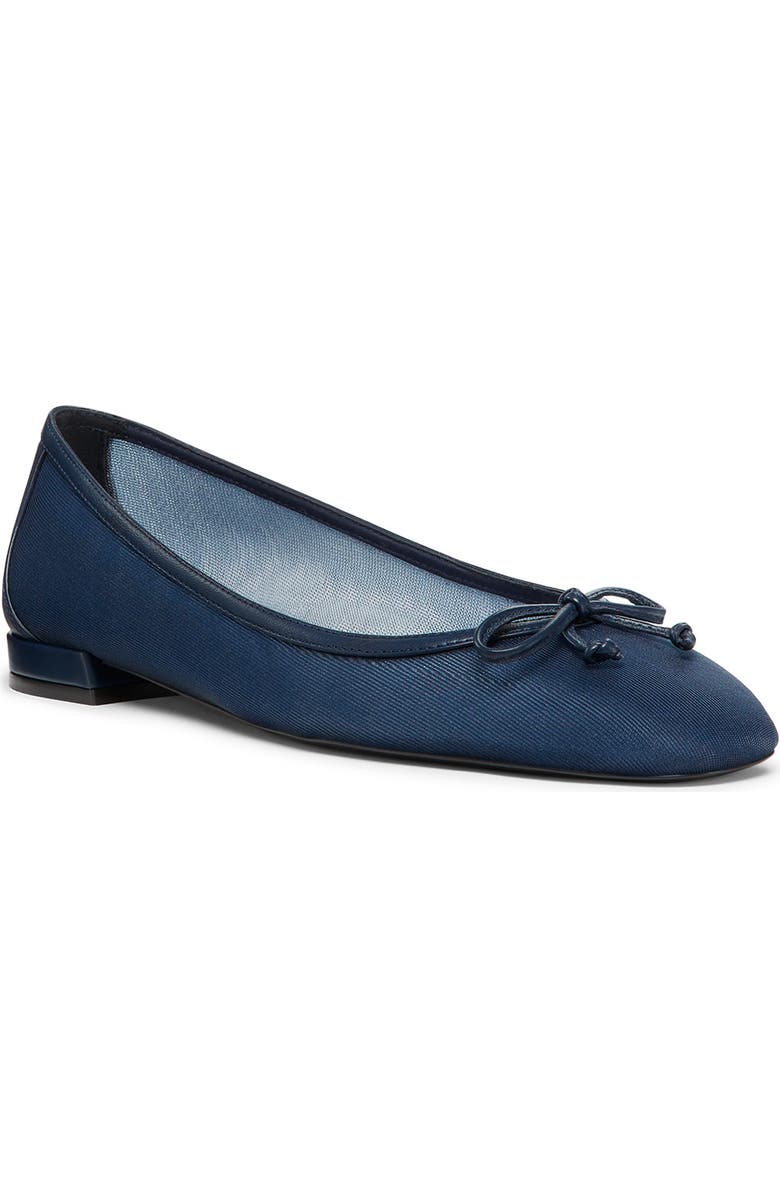 Stuart Weitzman Arabella Mesh Ballet Flat, Main, color, Nice Blue