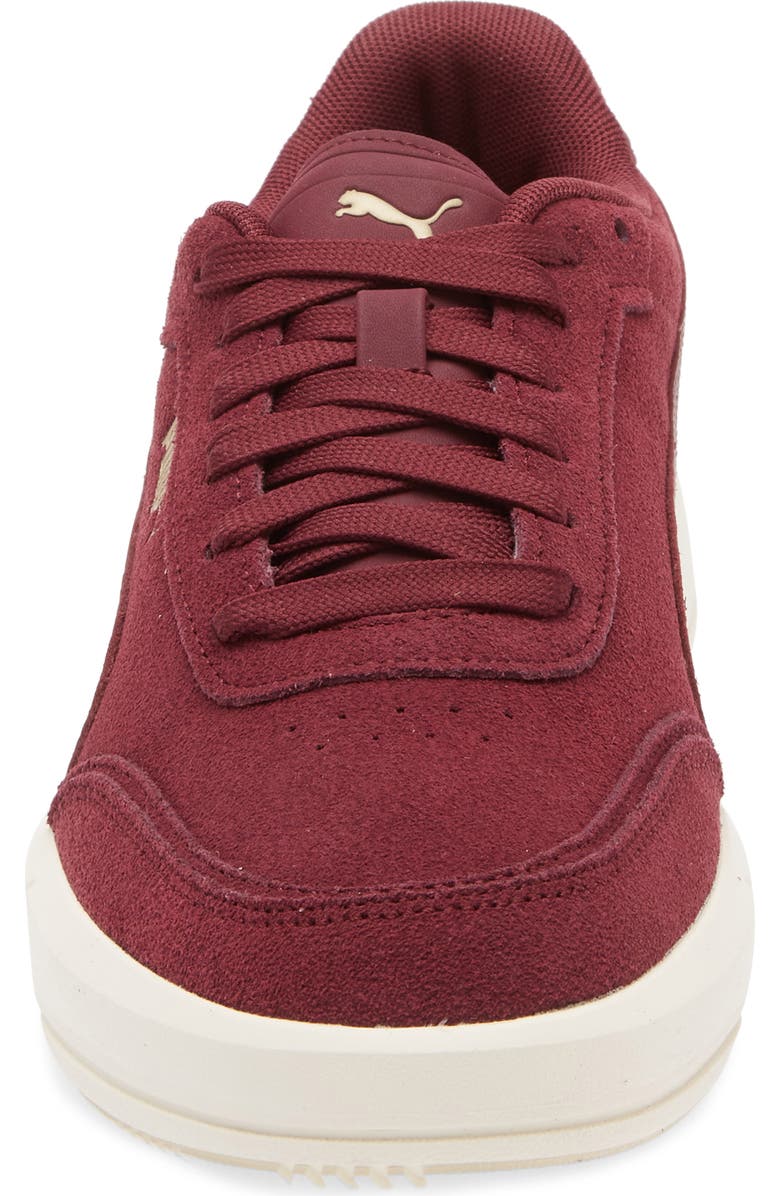 PUMA Club Pearl Sneaker, Alternate, color, Dark Jasper-Dark Jasper-Gold