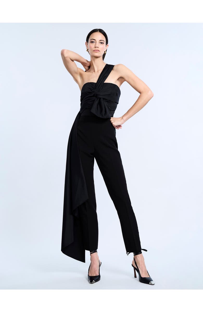 BCBGMAXAZRIA Bustier with Long Train, Alternate, color, Black