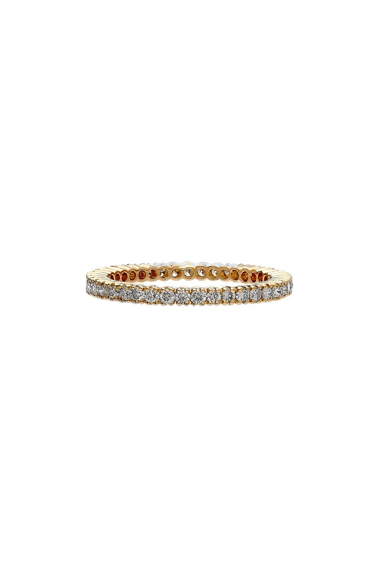 Prong Set Diamond Eternity Band, Main, color, GOLD/ DIAMOND