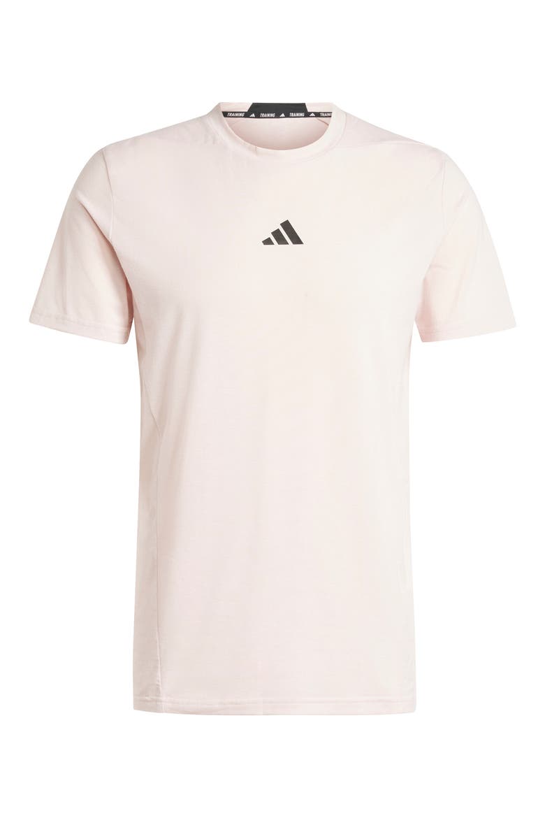 Designed 4 Training AEROREADY Workout T-Shirt, Alternate, color, SANDY PINK MELANGE