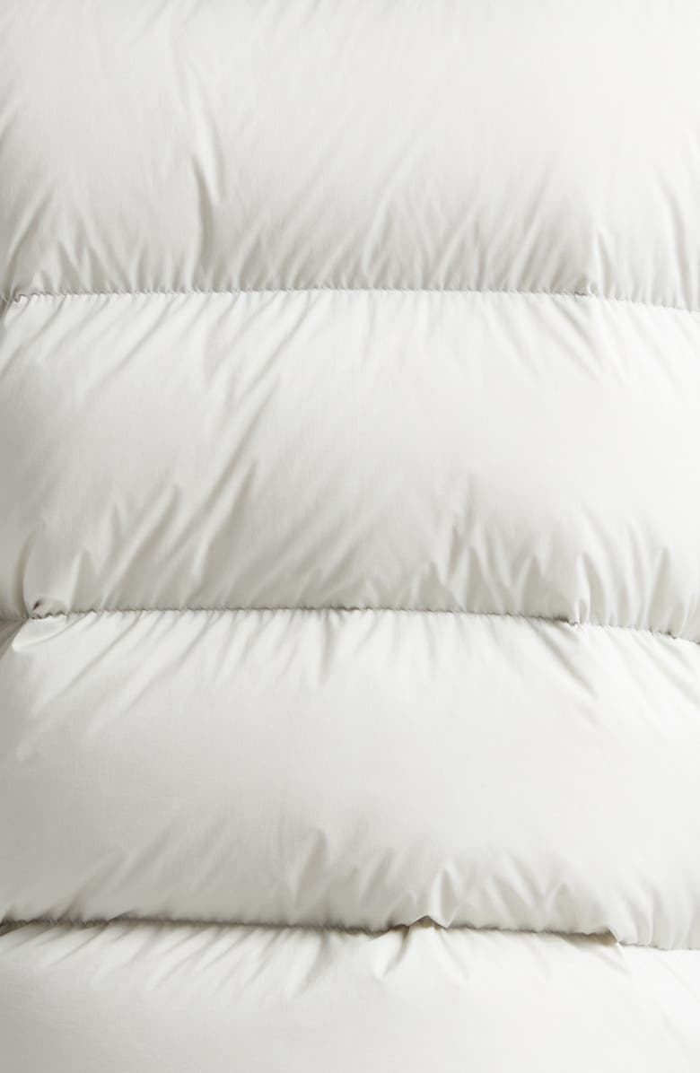 Moncler Madeira Colorblock Hooded Short Down Puffer Jacket, Alternate, color, 