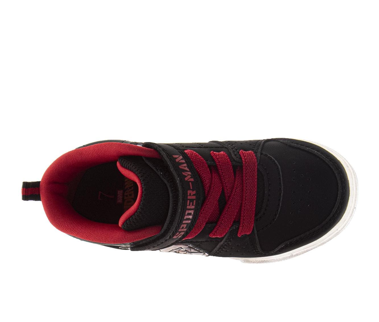 Spider-Man Spiderman Sneaker Toddler /Little Kid, Alternate, color, Black Red