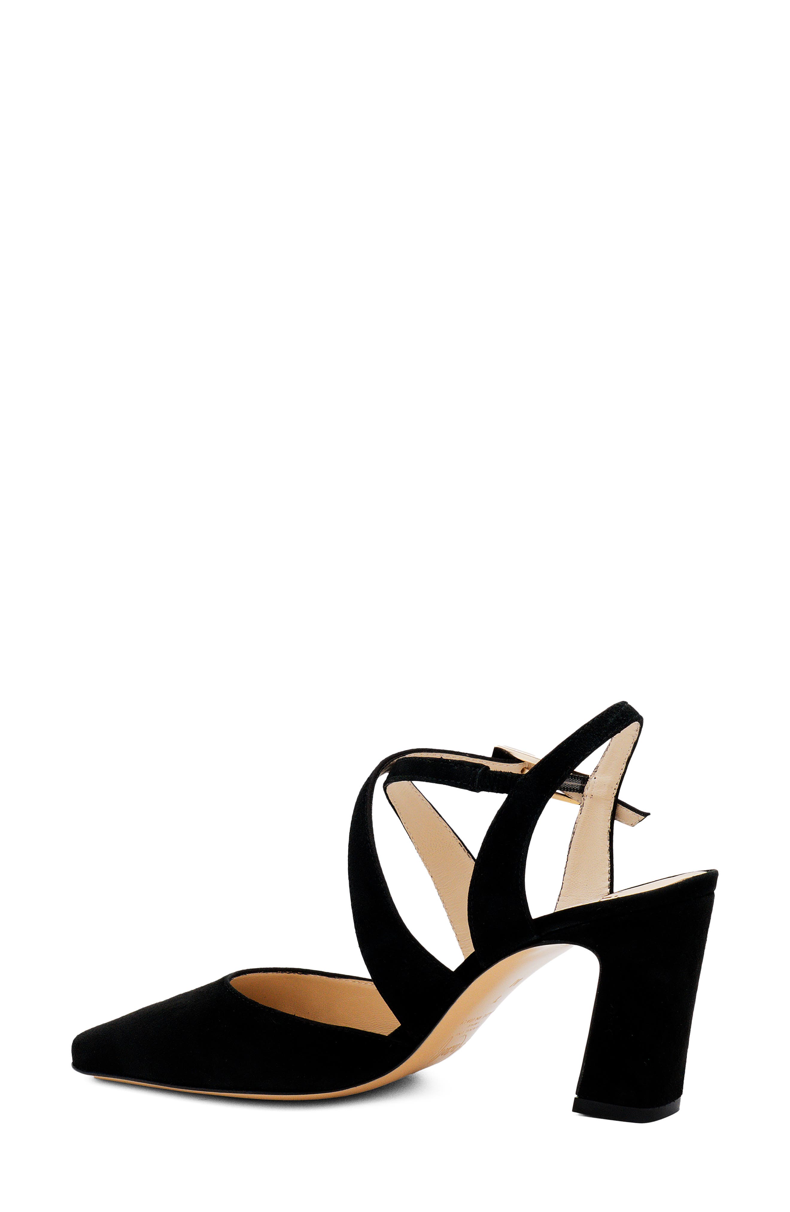 Amalfi by Rangoni Fagiolo Ankle Strap Pump - Multiple Widths Available, Alternate, color, Black Cashmere