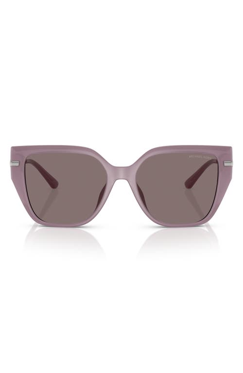 Michael Kors 54mm Square Sunglasses in Violet 