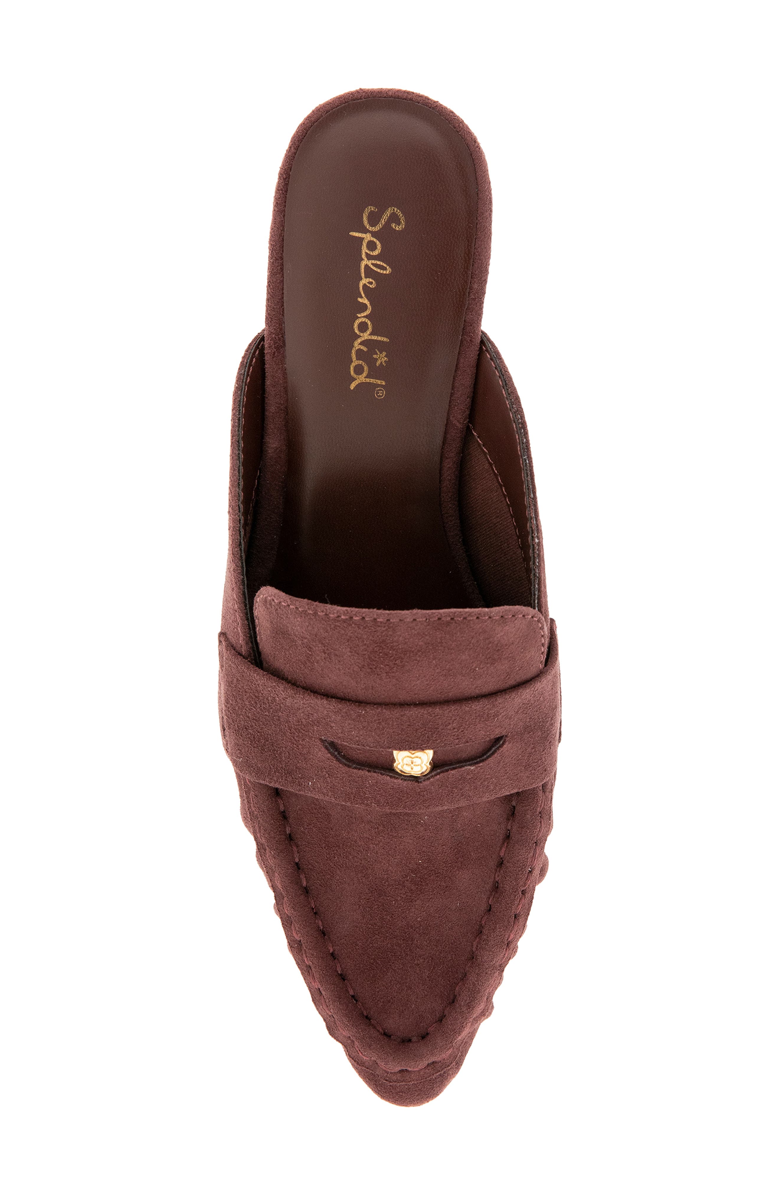 Lotus Penny Loafer Mule, Alternate, color, ASH WINE