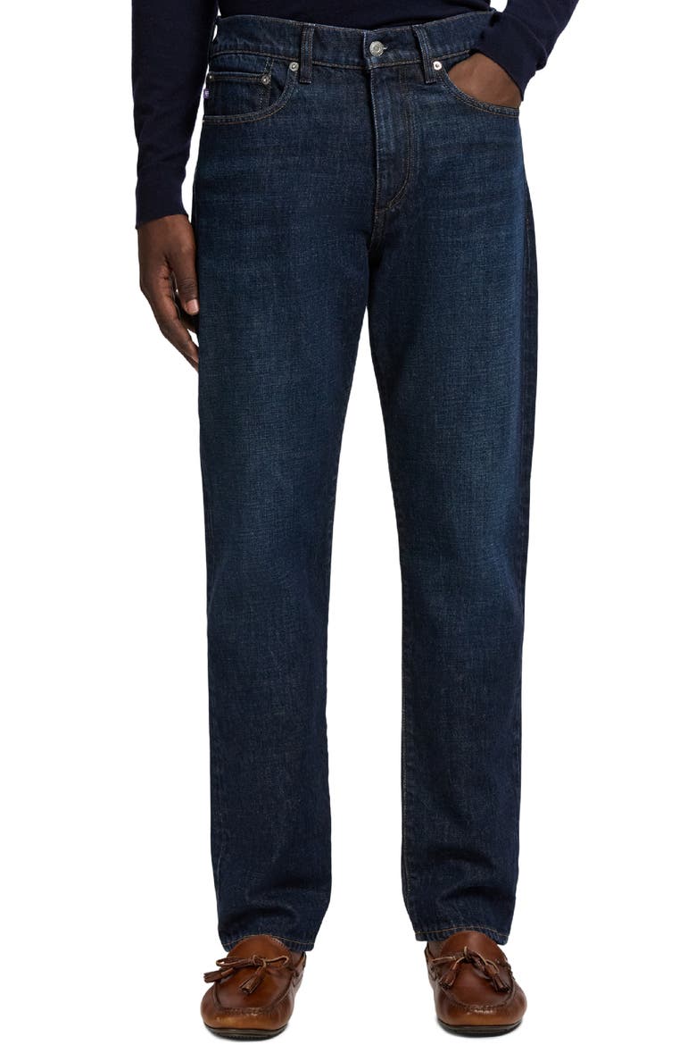 Straight Leg Jeans, Main, color, INDIGO BLUE