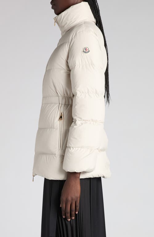 Moncler Brossette Down Jacket In White
