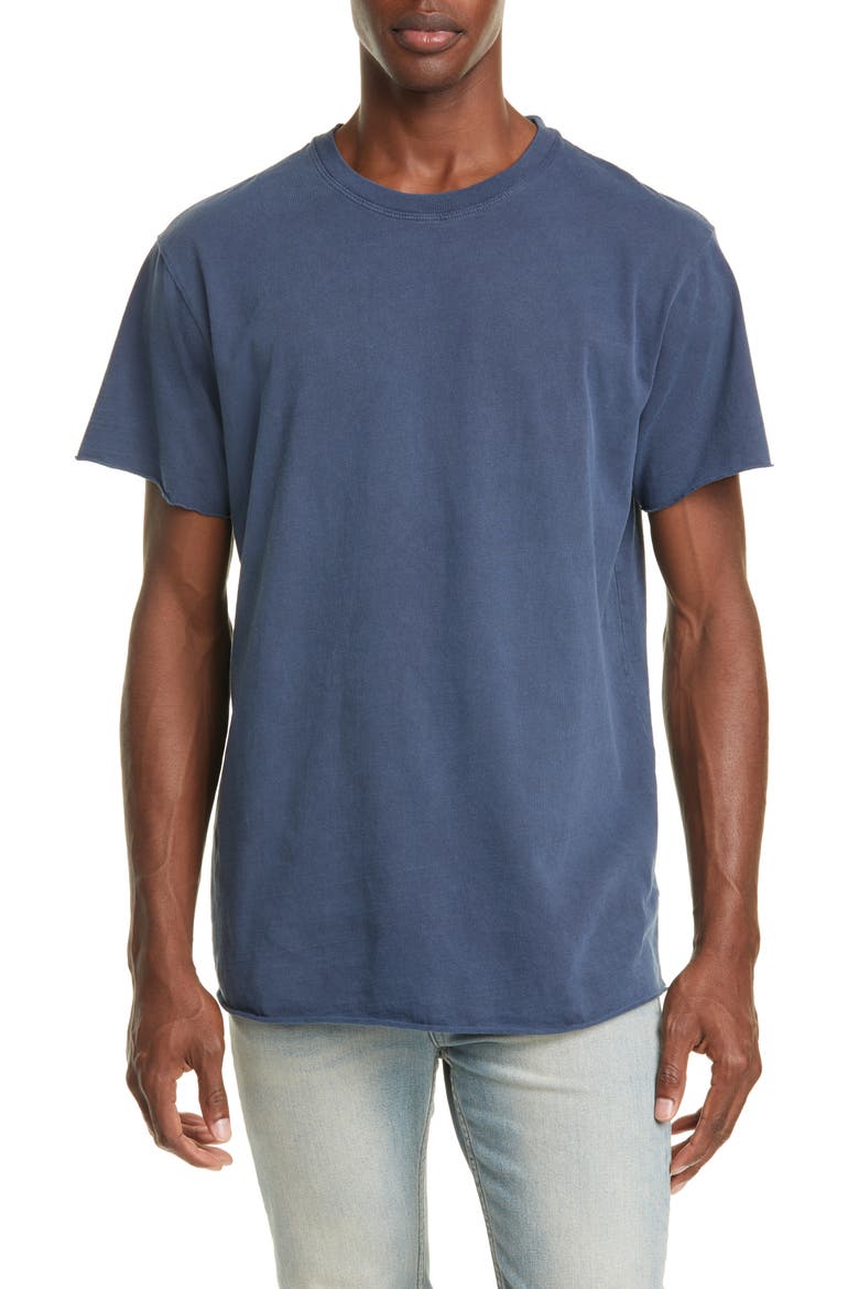 Anti Expo Crewneck T-Shirt, Main, color, NAVY