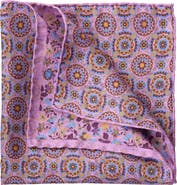 Elizabetta Rimini - Double Sided Silk Pocket Square for Men