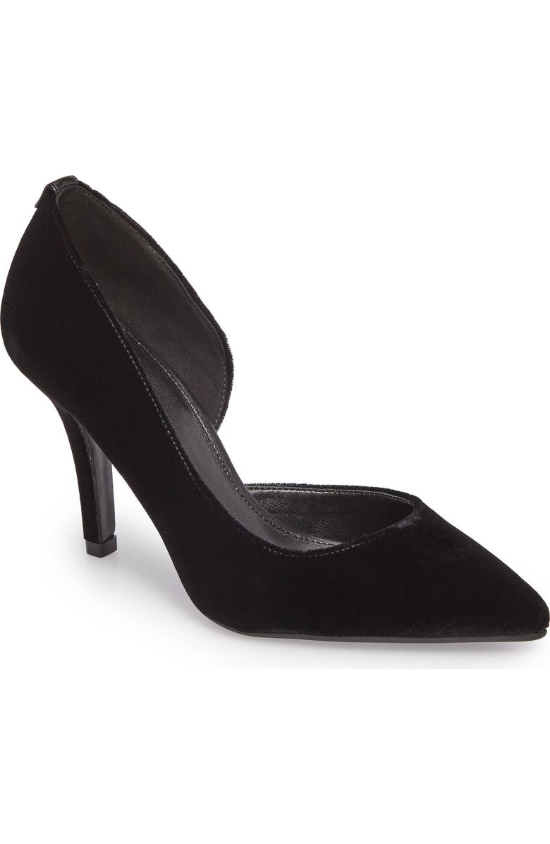 MICHAEL Michael Kors 'Nathalie Flex' Half D'Orsay Pump, Main, color,