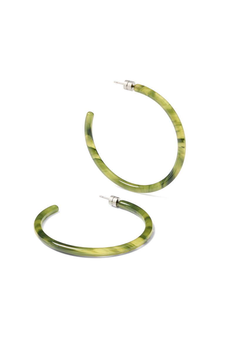 Large Hoops, Alternate, color, Algae