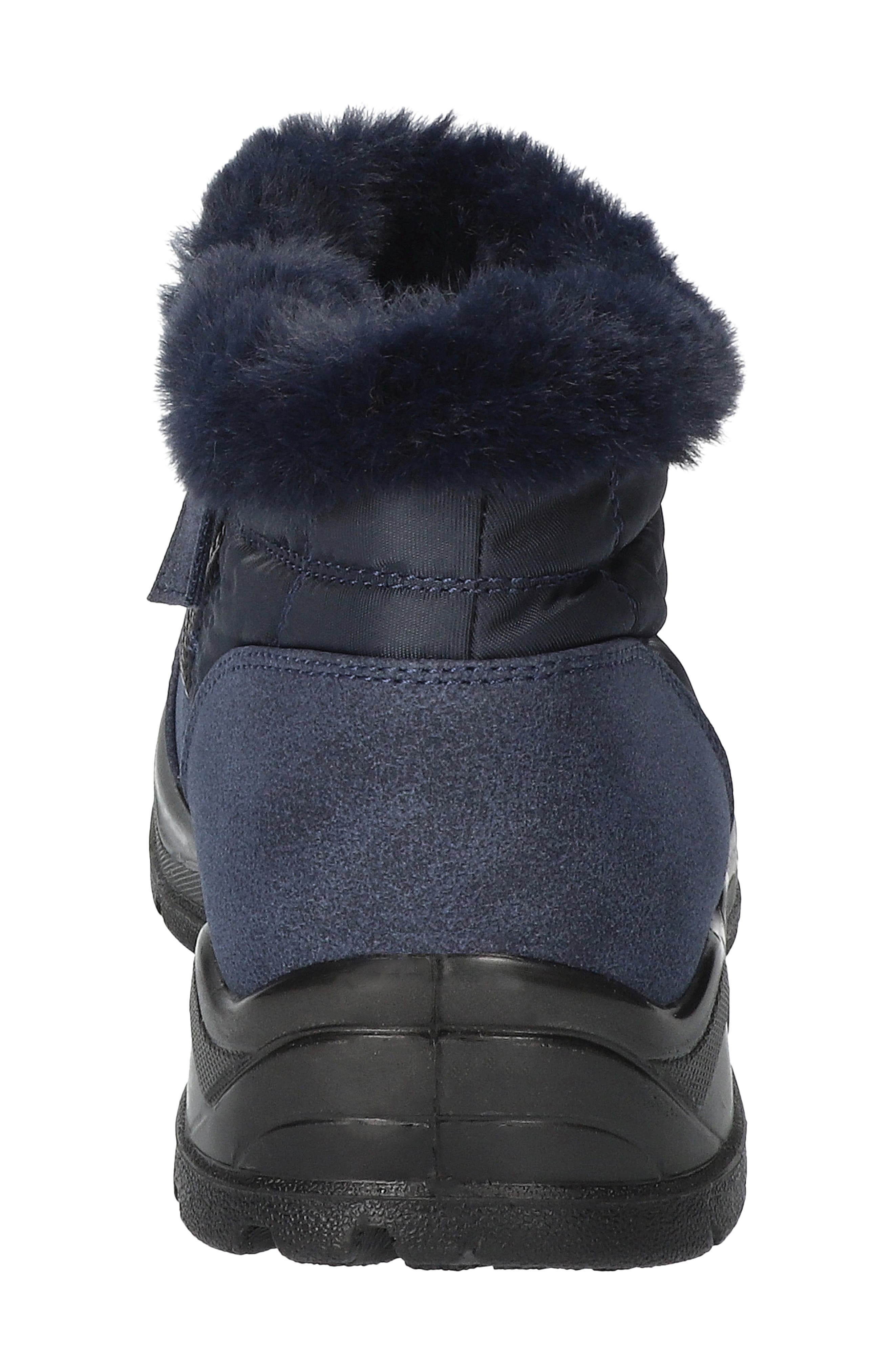 Sleet Waterproof Bootie, Alternate, color, NAVY NUBUCK