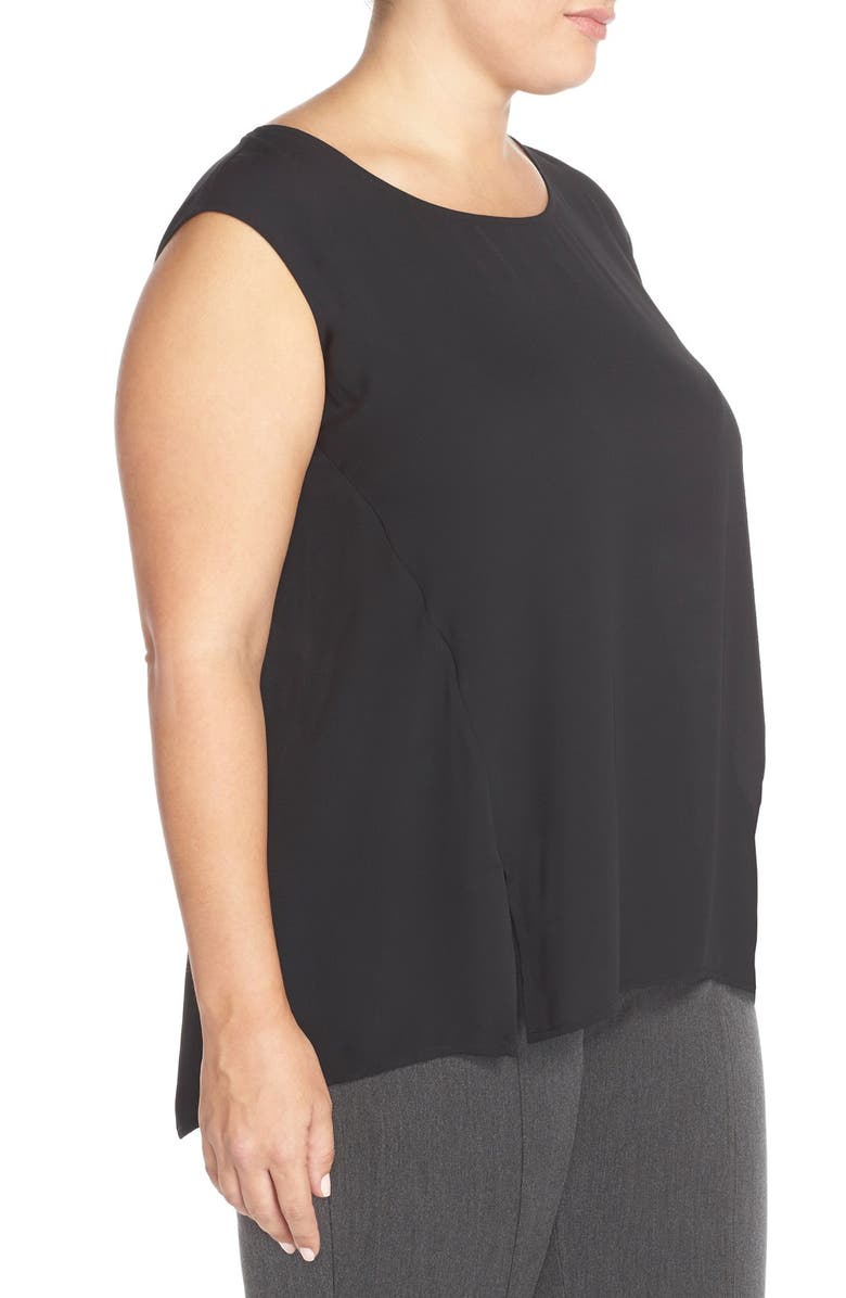 Sejour Crepe Georgette Shell, Alternate, color, 