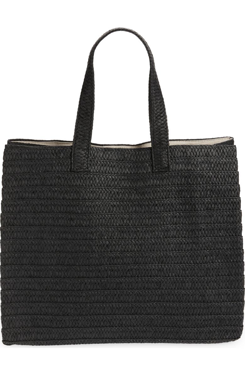 BTB Los Angeles Je T-aime Straw Tote, Alternate, color,
