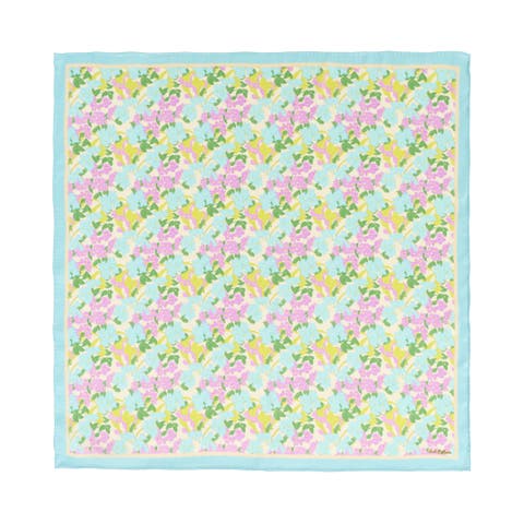 "Rosebay" Silk Bandana Scarf