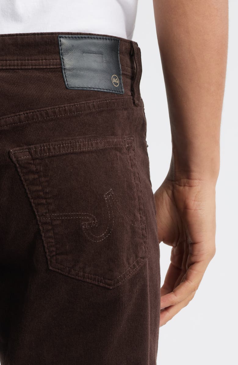 AG Everett Straight Leg Corduroy Pants, Alternate, color, Raw Umber