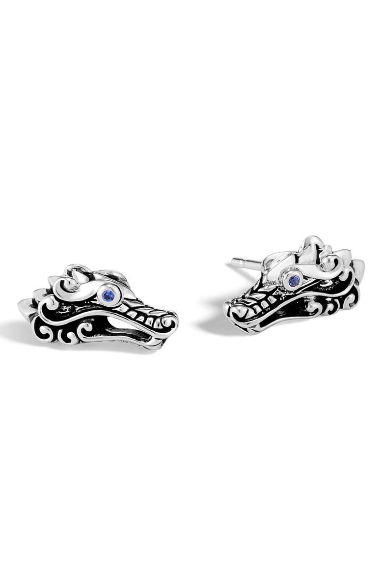 John Hardy Legends Naga Stud Earrings, Main, color, 