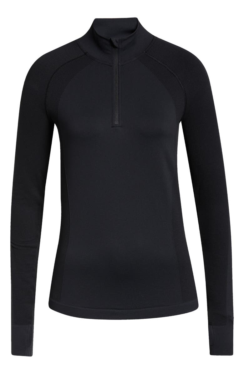 Sweaty Betty Athlete Seamless Half-Zip Workout Top, Alternate, color,