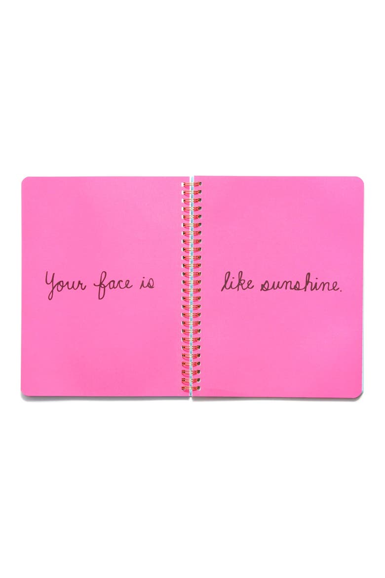 'Rough Draft' Notebook, Alternate, color, FLORABUNDA