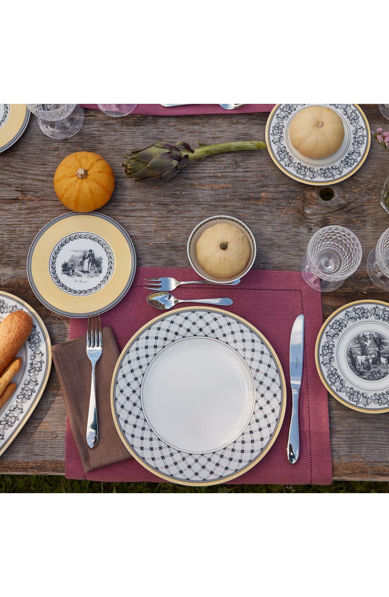 Villeroy & Boch Audun Promenade Dinner Plate, Alternate, color, White