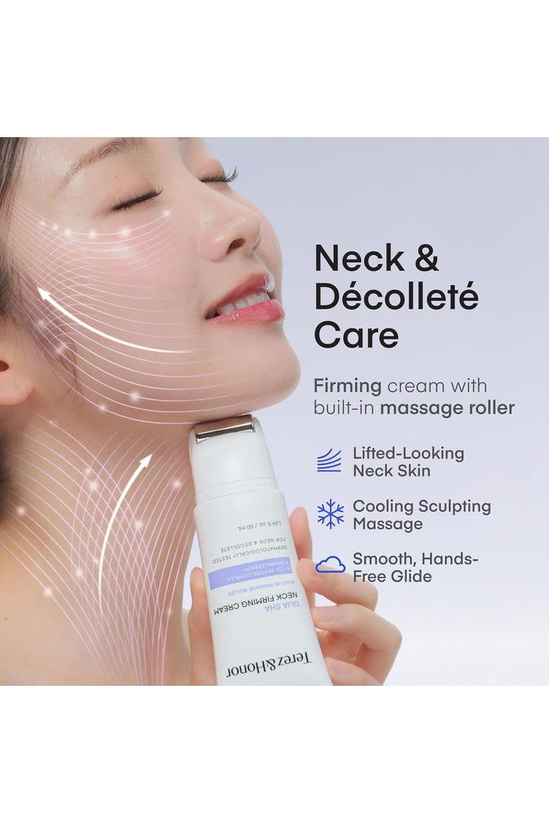 Gua Sha Neck Firming Cream with Sculpt + Tone Arm Cream Duo, Alternate, color, No Color