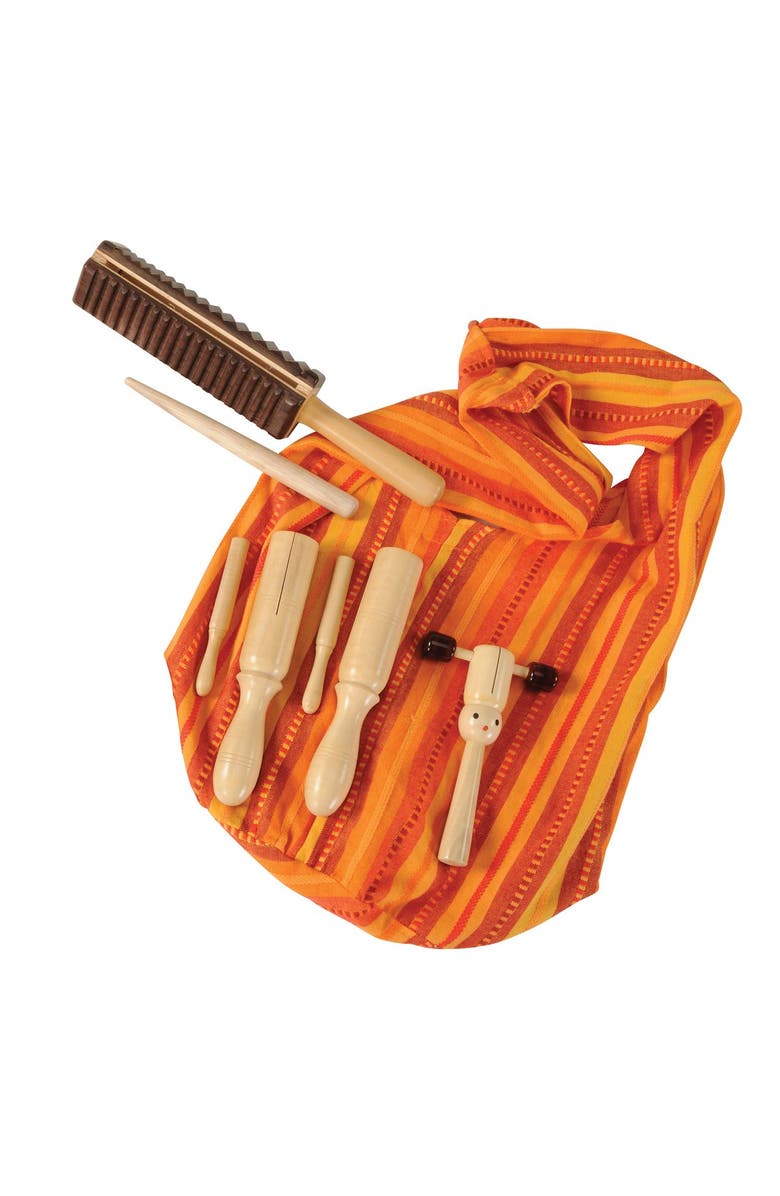 Kaplan Early Learning Company Shake, Rattle and Rhythm Kit, Alternate, color, Brown