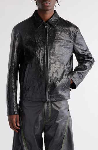 OUR LEGACY Boxy Mini Leather Jacket | Nordstrom OUR LEGACY Boxy Mini Leather Jacket | Nordstrom