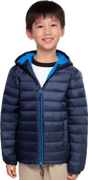 Rokka&Rolla Kids' Ultra Light Quilt Packable Down Jacket