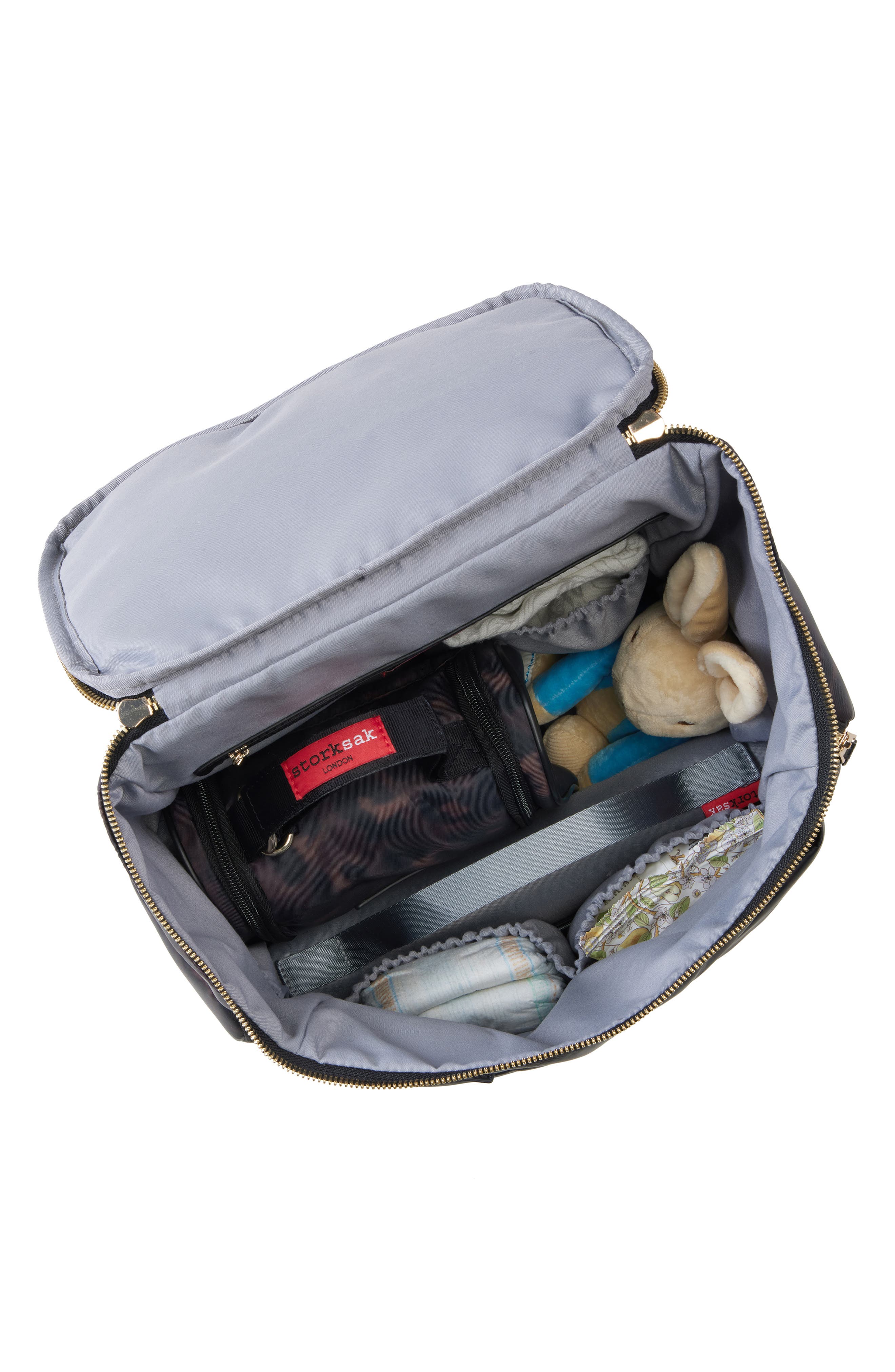 Storksak Alyssa Water Resistant Convertible Diaper Backpack, Alternate, color, 