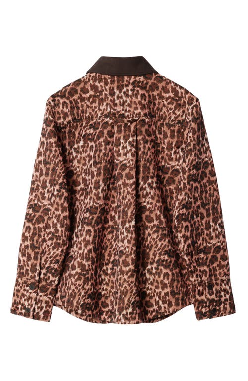 & OTHER STORIES & OTHER STORIES LEOPARD PRINT OVERSIZE JACKET