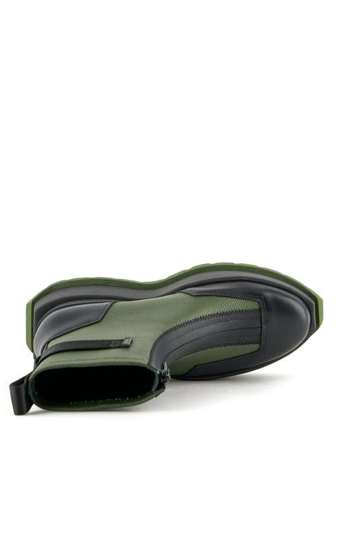United Nude Roko Bootie Ii In Green