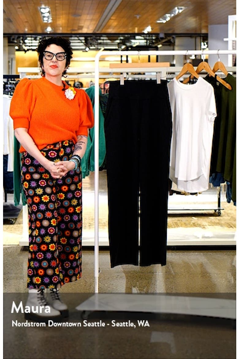 Space Dye Wide Leg Pants video