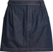 FRAME The Denim Utility Miniskirt