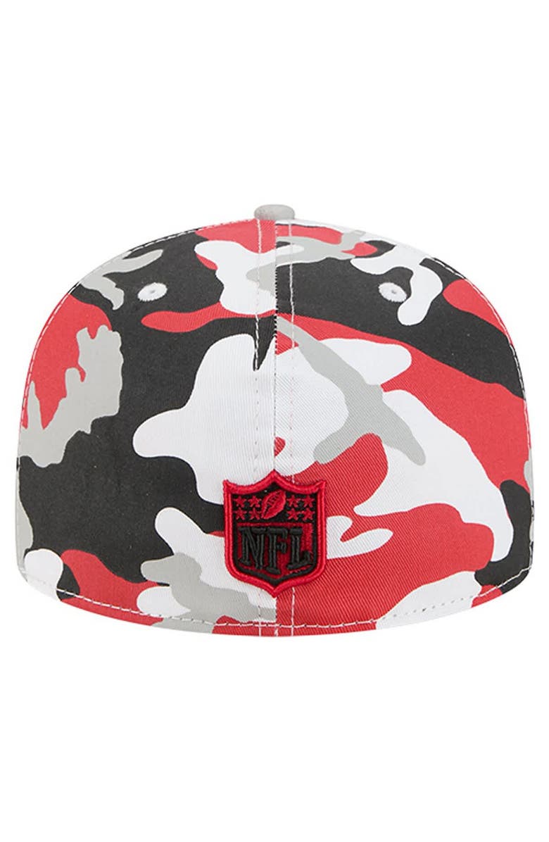 New Era Men's New Era Red/Black Atlanta Falcons 59FIFTY Fitted Hat, Alternate, color, Red