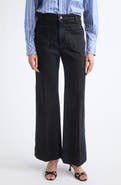 Victoria Beckham Alina Tailored Wide Leg Jeans
