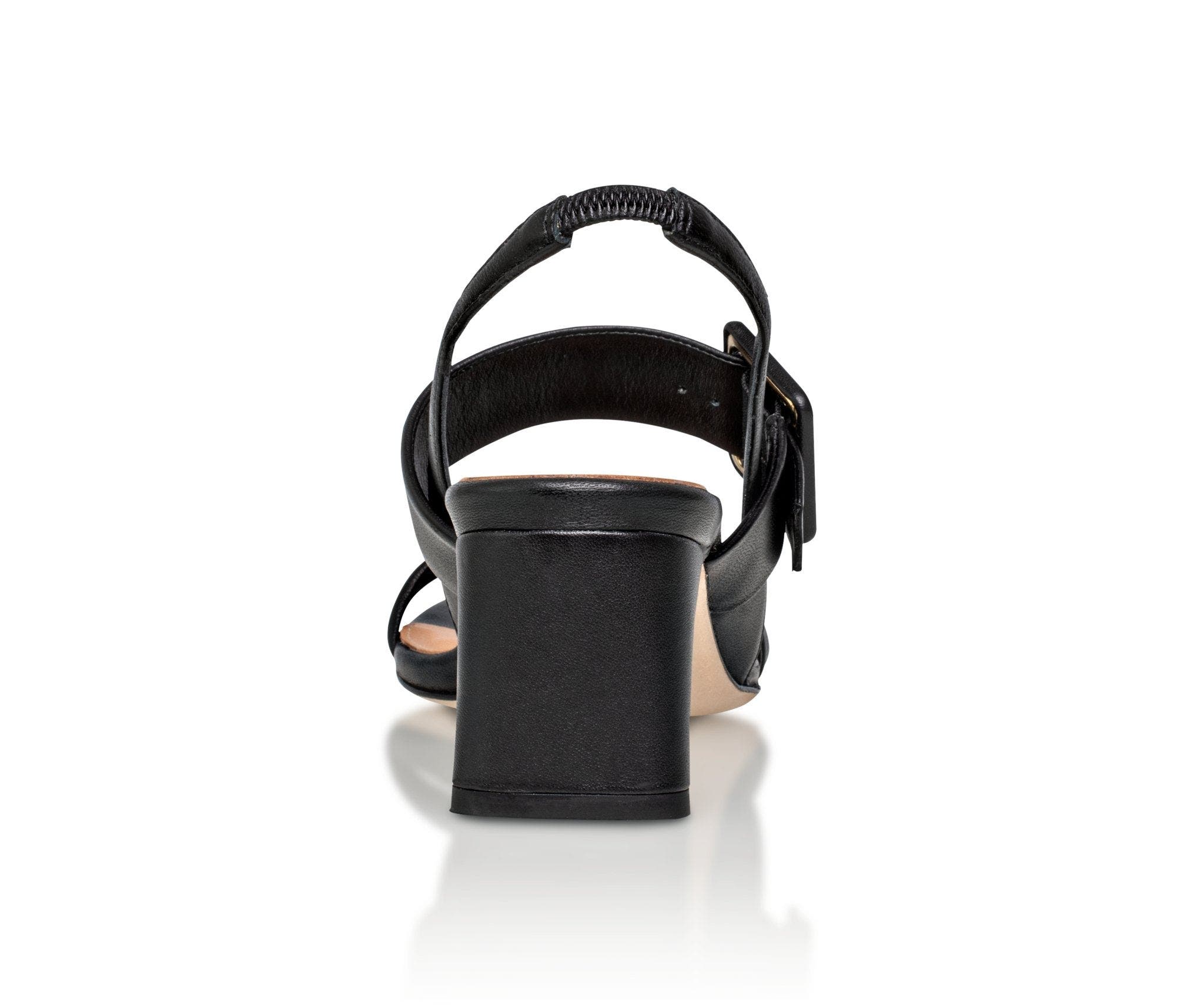 Joan Oloff Shoes Greyson Block Heel, Alternate, color, Black