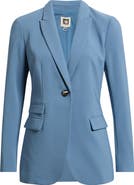 Anne Klein Triple Pocket One-Button Blazer