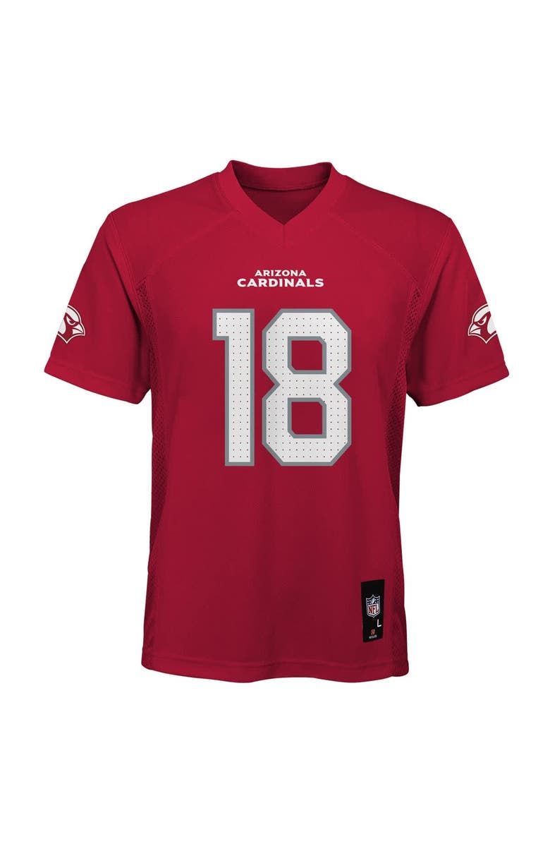 Outerstuff Youth Marvin Harrison Jr. Cardinal Arizona Cardinals Replica Player Jersey, Alternate, color, Cardinal