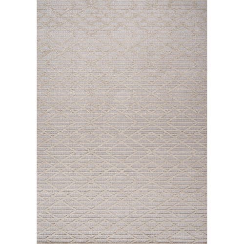 Jonathan Y Ararat High-low Pile Moroccan Diamond Modern Indoor/outdoor Area Rug In Beige