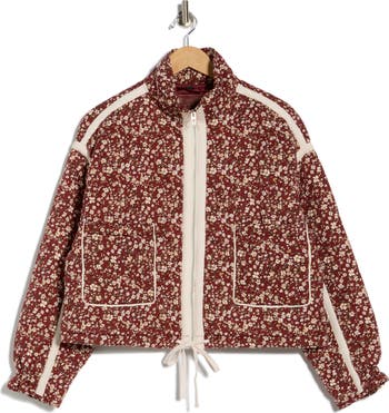 Cropped Quilted Jacket
