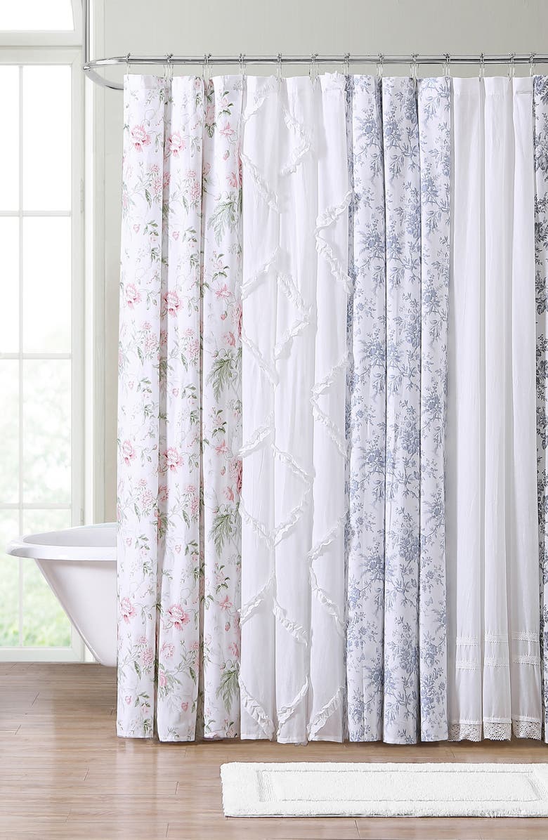 Laura Ashley Cynthia Shower Curtain, Alternate, color, 