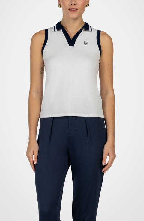 Birdie Sleeveless Polo