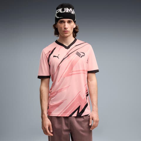 Men's Puma  Light Pink Palermo 2026/27 Home Replica Jersey
