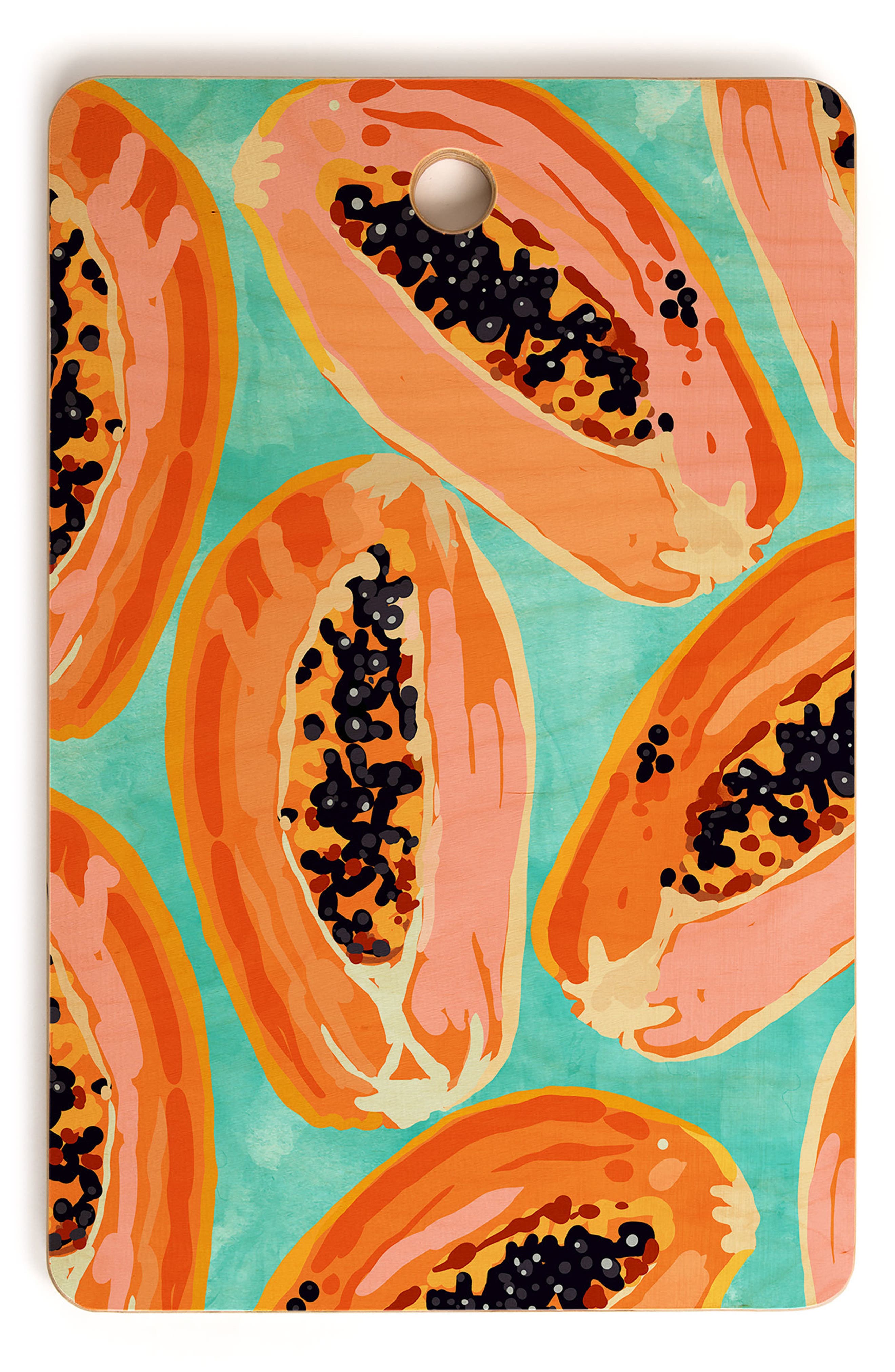Deny Designs 83 Oranges Big Papaya Cutting Board