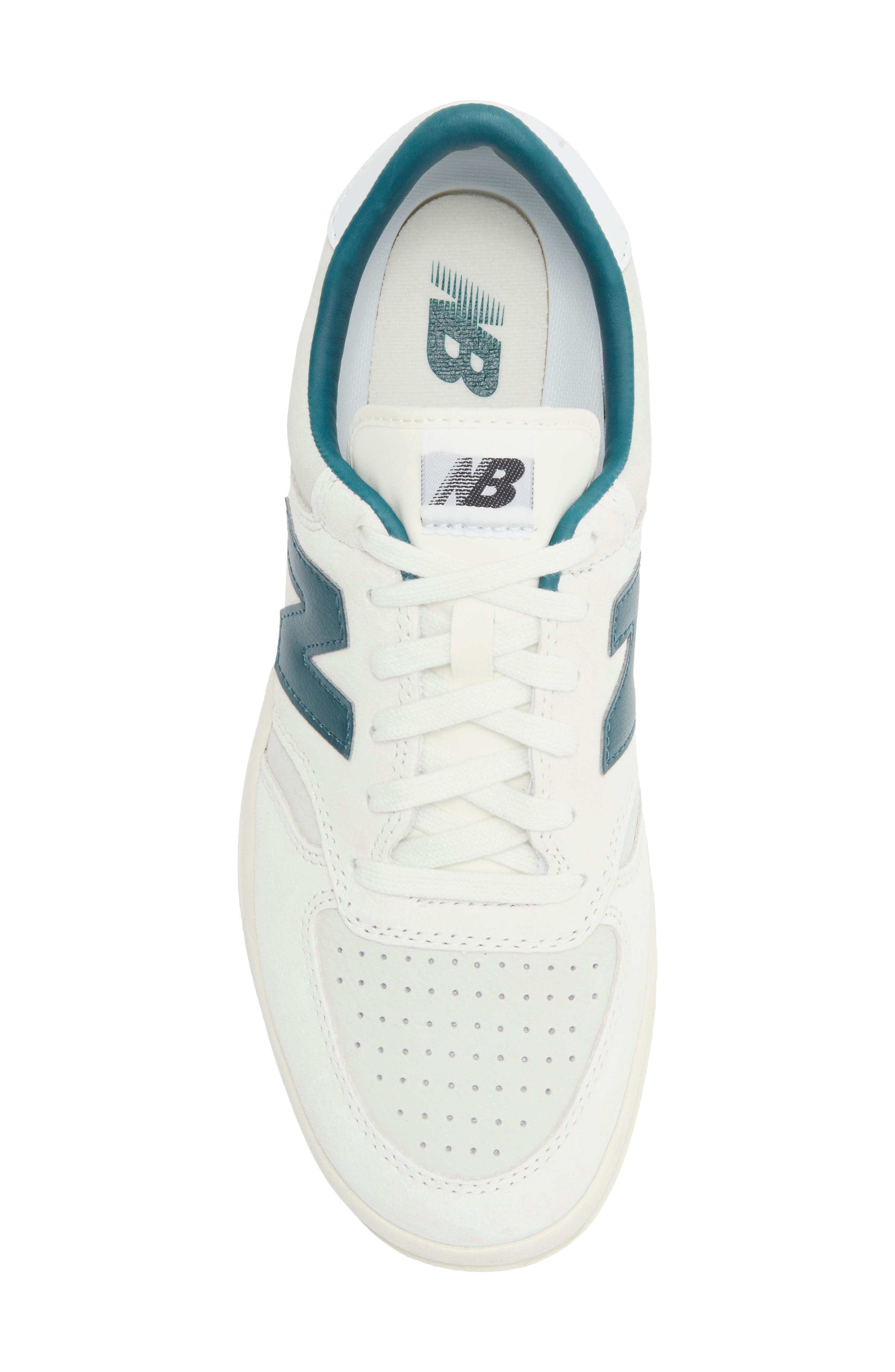 T500 Tennis Sneaker, Alternate, color, REFLECTION/ MEDUSA GREEN
